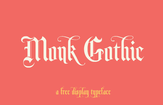 Monk Free Font